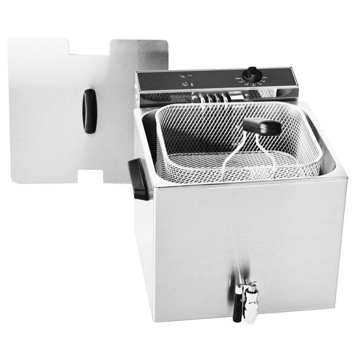 Roller Grill - Tischfritteuse MF 120R - 12 Liter, Ablasshahn, Kaltzone, Elektro - Roller Grill - GastroDeals