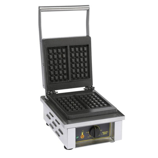 Roller Grill - Waffeleisen Brüsseler Platte GES20 - Gusseisen - Backplatten, Temperaturregelung, 100x180x26 mm - Roller Grill - GastroDeals