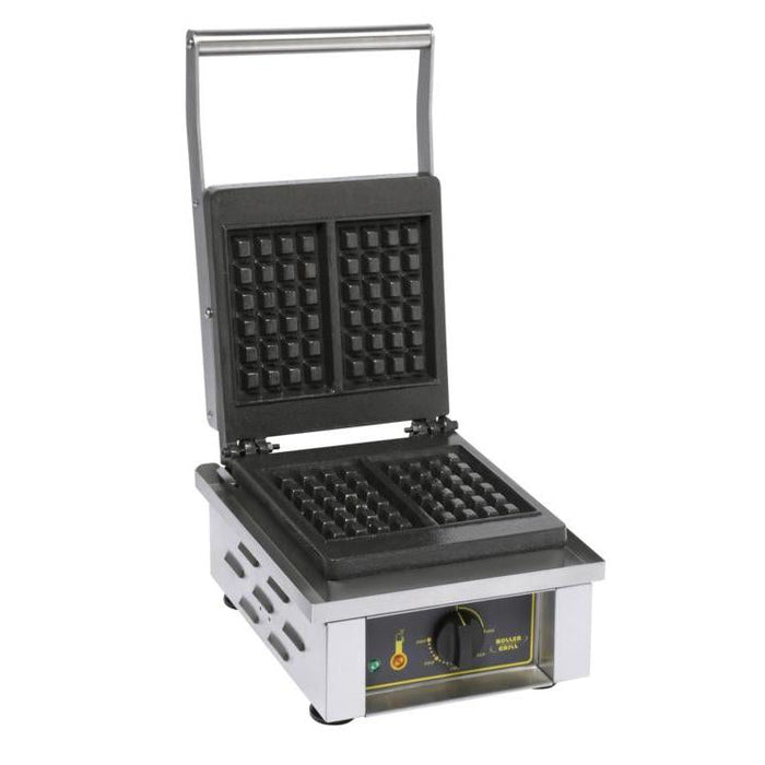 Roller Grill - Waffeleisen Brüsseler Platte GES20 - Gusseisen - Backplatten, Temperaturregelung, 100x180x26 mm - Roller Grill - GastroDeals