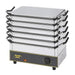 Roller Grill - Warmhalteplatten/Rechaud DW 106 - 6 Platten, Edelstahl, 400x215x395 mm - Roller Grill - GastroDeals