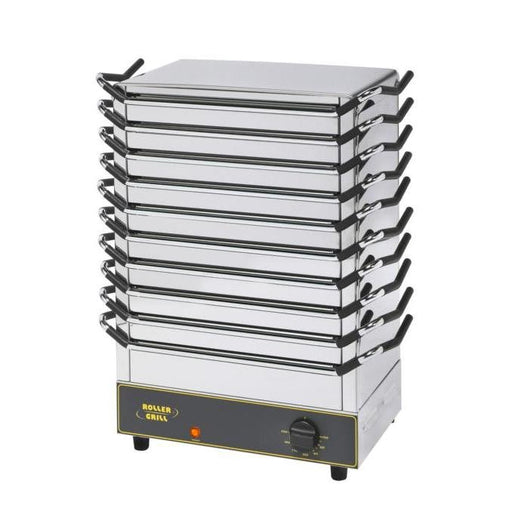 Roller Grill - Warmhalteplatten/Rechaud DW 110 - Edelstahl, 10 Platten, 270x150 mm - Roller Grill - GastroDeals