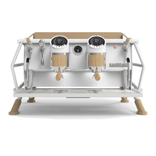 Sanremo - Sanremo - Café Racer Custom White & Wood / 2-Gruppig - GastroDeals