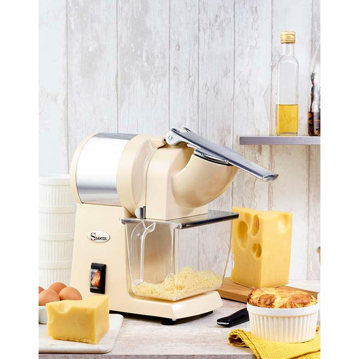 Santos - Käsereibe #02 - 600 W, Edelstahl und Aluminiumguss, 50 kg/h - Santos - GastroDeals
