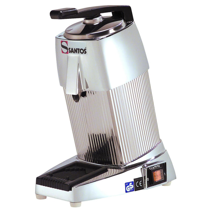 Santos - Zitruspresse #10c - 30 L/h, Verchromtes Gehäuse, Abnehmbarer Behälter - Santos - GastroDeals