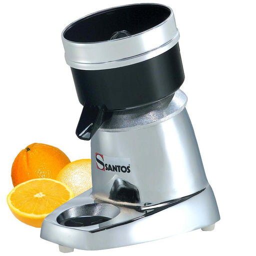 Santos - Zitruspresse #11c NOVO DeLuxe - Chrom, 20 - 40 L/h, 3 Presskegel, 200x300x350 mm - Santos - GastroDeals