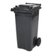 Saro - SARO 2 Rad Müllgroßbehälter 120 L, grau, Modell MGB120G - GastroDeals