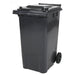 Saro - SARO 2 Rad Müllgroßbehälter 80 L, grau, Modell MGB80G - GastroDeals