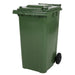Saro - SARO 2 Rad Müllgroßbehälter 80 L, grün, Modell MGB80GR - GastroDeals