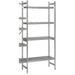 Saro - SARO Anbauregal 1175 x 500 x 1800mm 4 glatte Böden - GastroDeals