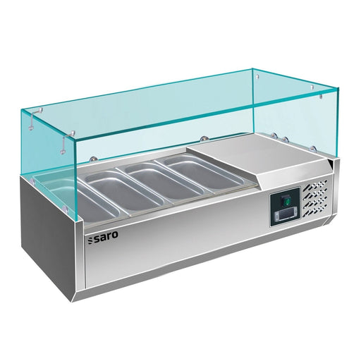 Saro - SARO Aufsatzkühlvitrine Modell EVRX 1200/380 - GastroDeals