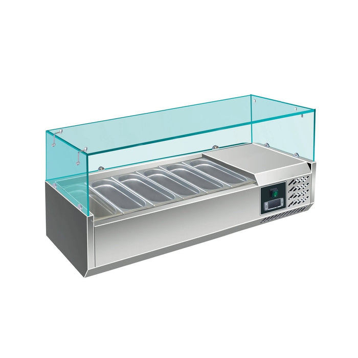 Saro - SARO Aufsatzkühlvitrine Modell EVRX 1400/330 - GastroDeals