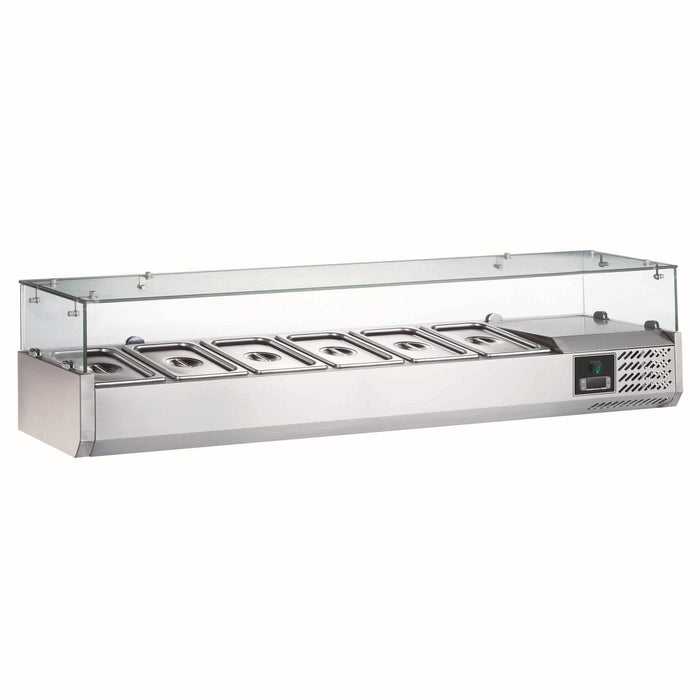 Saro - SARO Aufsatzkühlvitrine Modell EVRX 1600/380 - GastroDeals