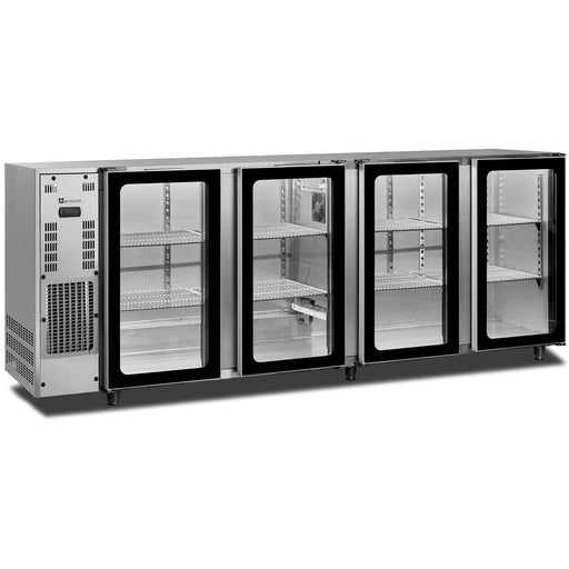 Saro - SARO Backbarcooler, 4 Glastüren, FGB 451-267 A PV - GastroDeals