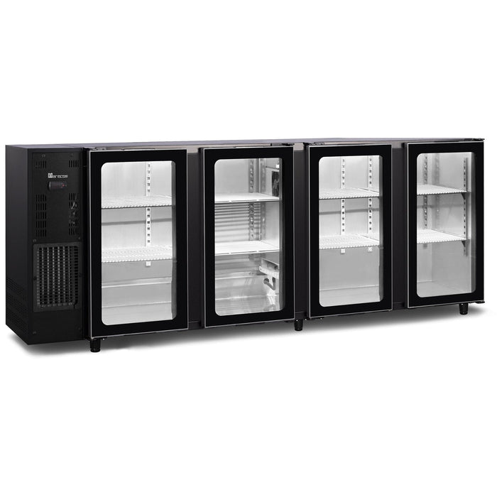Saro - SARO Backbarcooler, 4 Glastüren, Modell FGB 451-267 PV - GastroDeals