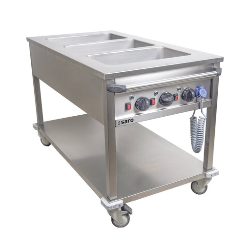 Saro - SARO Bain Marie Trolley BT-3 - GastroDeals