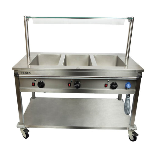 Saro - SARO Bain Marie Trolley BT-3 - GastroDeals