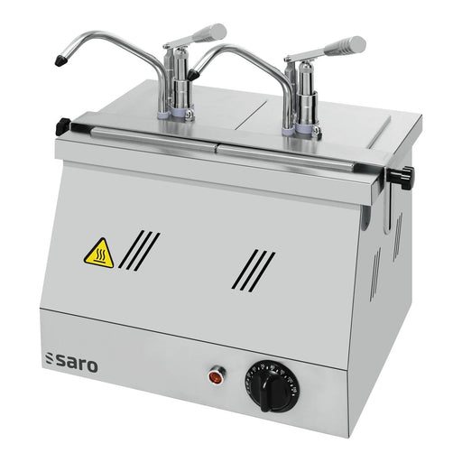 Saro - SARO Bainmarie 2X1/6 GN 200 mit Dispenser BM-0216 - GastroDeals