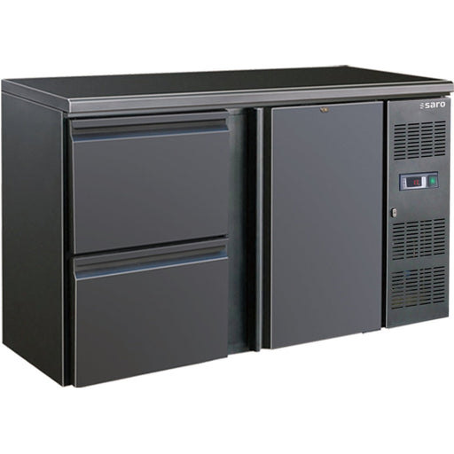 Saro - SARO Barkühler, 1 Tür + 2 Schubladen, Modell BC 2100-2S - GastroDeals