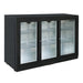Saro - SARO Barkühlschrank, 3 Schiebetüren, Modell BC 320 SD - GastroDeals