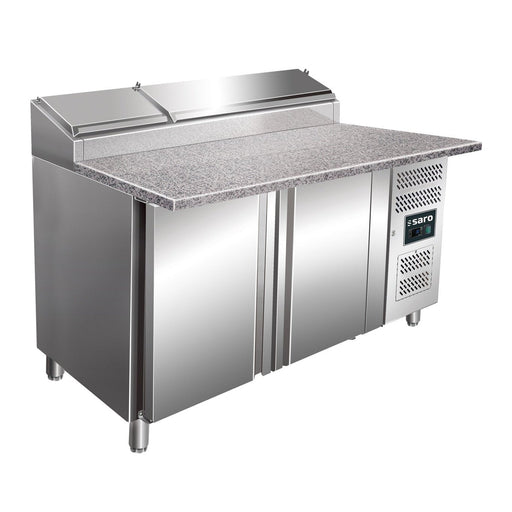 Saro - SARO Belegstation 1/3 GN, Granitarbeitsplatte, SH 1500 - GastroDeals