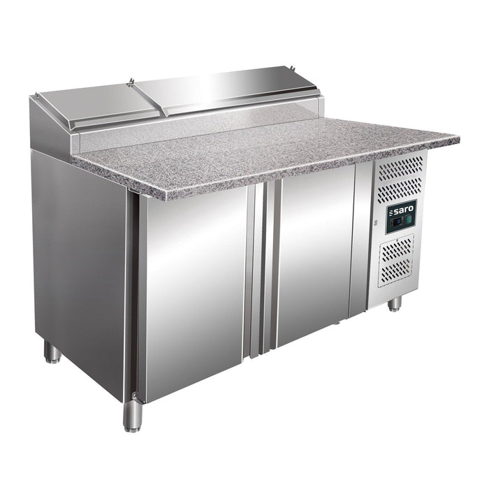 Saro - SARO Belegstation 1/3 GN, Granitarbeitsplatte, SH 1500 - GastroDeals