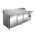 Saro - SARO Belegstation 1/3 GN, Granitarbeitsplatte, SH 2000 - GastroDeals