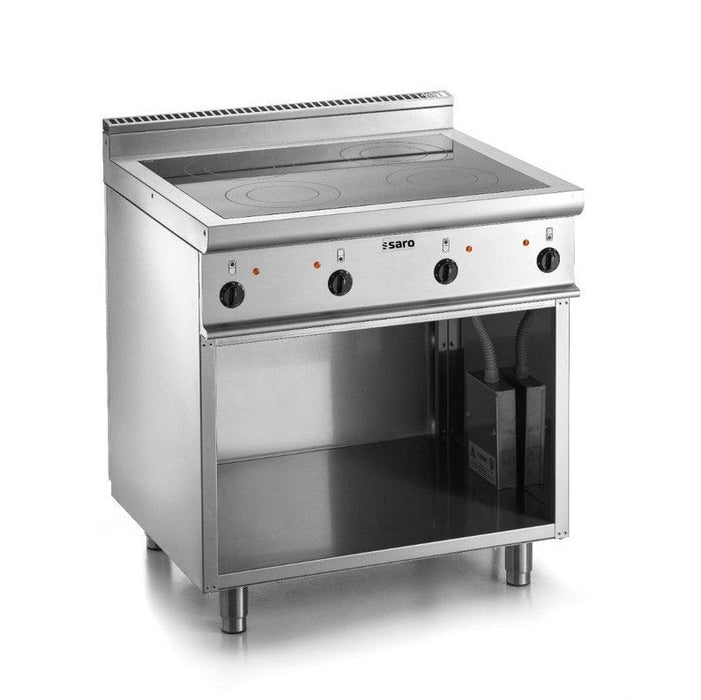 Saro - SARO Ceranfeld, offener Unterbau, Modell E7/CVE4BA - GastroDeals