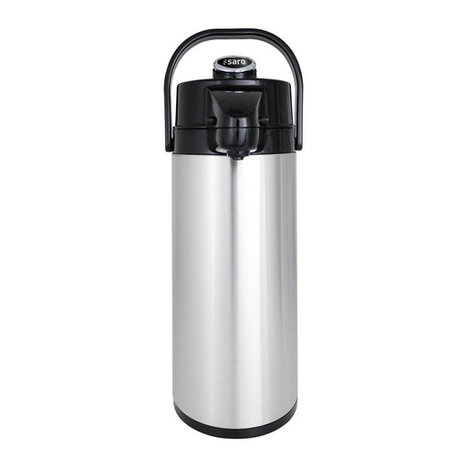 Saro - SARO Edelstahl Isolierpumpkanne - GastroDeals