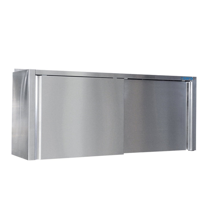 Saro - SARO Edelstahlhängeschrank - T 400 x B 1400 mm - GastroDeals