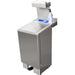 Saro - SARO Edelstahlmülleimer 60 Liter, Modell Apollo - GastroDeals