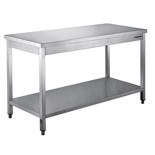Saro - SARO Edelstahltisch zerl. Unterblatt - B 1600 x T 700mm - GastroDeals