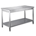 Saro - SARO Edelstahltisch zerl. Unterblatt - B 1800 x T 600mm - GastroDeals