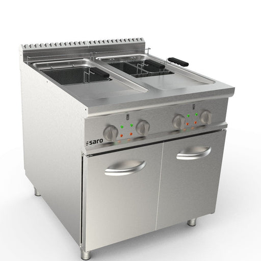 Saro - SARO Elektrofritteuse, 2 x 21 L, Modell LQ / FRE2V21 - GastroDeals