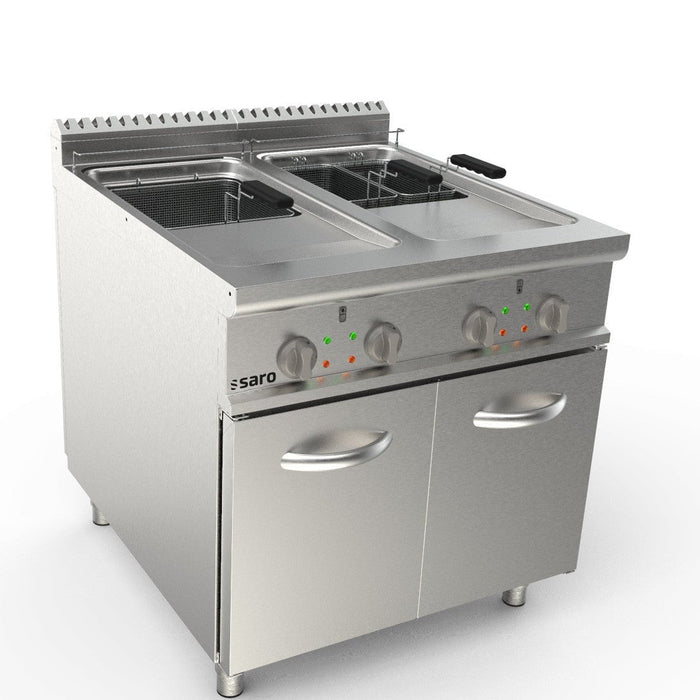 Saro - SARO Elektrofritteuse, 2 x 21 L, Modell LQ / FRE2V21 - GastroDeals