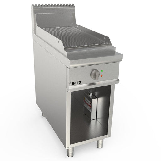Saro - SARO Elektrogriddleplatte, Standm.,geril., LQ / FTE2BAR - GastroDeals