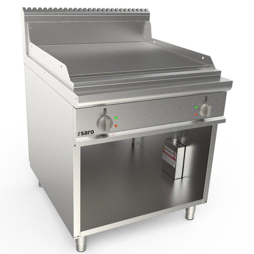 Saro - SARO Elektrogriddleplatte, Standm.,geril., LQ / FTG4BAR - GastroDeals