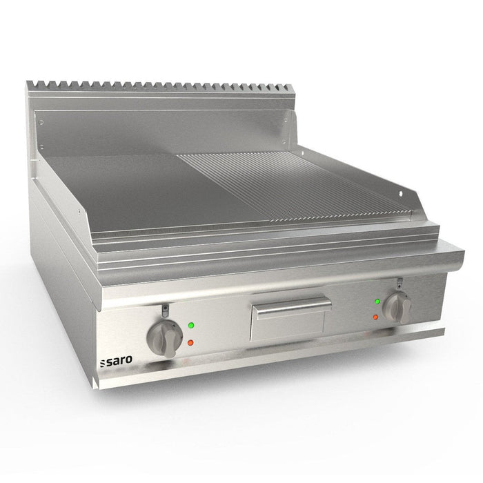 Saro - SARO Elektrogriddleplatte, Tischm,1/2+1/2, LQ / FTE4BBM - GastroDeals
