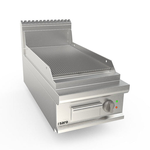 Saro - SARO Elektrogriddleplatte, Tischm.,geril., LQ / FTE2BBR - GastroDeals