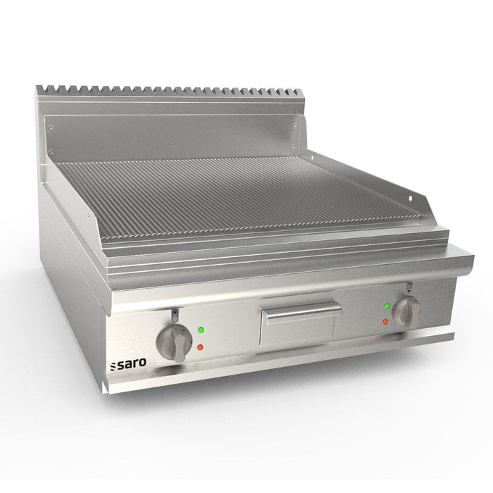 Saro - SARO Elektrogriddleplatte, Tischm.,geril., LQ / FTE4BBR - GastroDeals