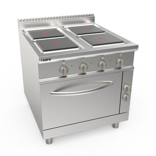 Saro - SARO Elektroherd, E-Ofen, 4 Platten, LQ / CQE4LE - GastroDeals