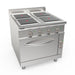 Saro - SARO Elektroherd, E-Ofen, 4 Platten, LQ / CQE4LE - GastroDeals