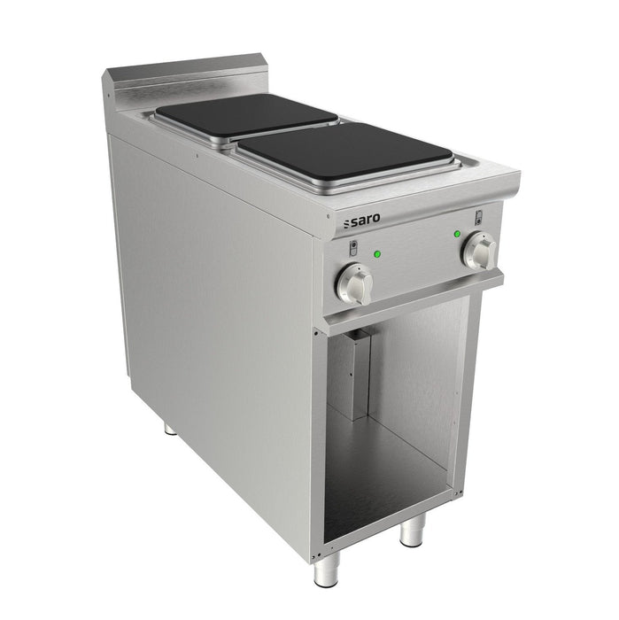 Saro - SARO Elektroherd, off. Unrterb., 2 Platten, LQ / CQE2BA - GastroDeals