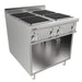 Saro - SARO Elektroherd, off. Unterb., 4 Platten, LQ / CQE4BA - GastroDeals