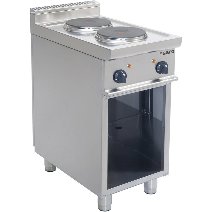Saro - SARO Elektroherd, offener Unterbau, Modell E7/CUET2BA - GastroDeals