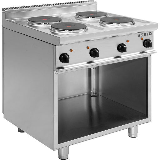 Saro - SARO Elektroherd, offener Unterbau, Modell E7/CUET4BA - GastroDeals