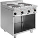 Saro - SARO Elektroherd, offener Unterbau, Modell E7/CUET4BA - GastroDeals