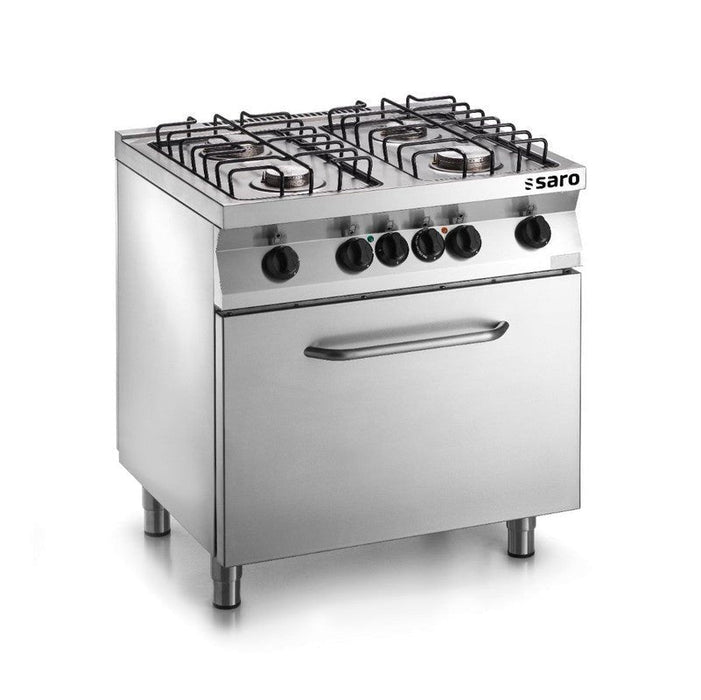 Saro - SARO Fast-Serie Gasherd, Elektrobackofen, F7/FUG4LE - GastroDeals