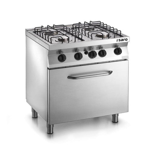Saro - SARO Fast-Serie Gasherd, Gasbackofen Modell F7/FUG4LO - GastroDeals