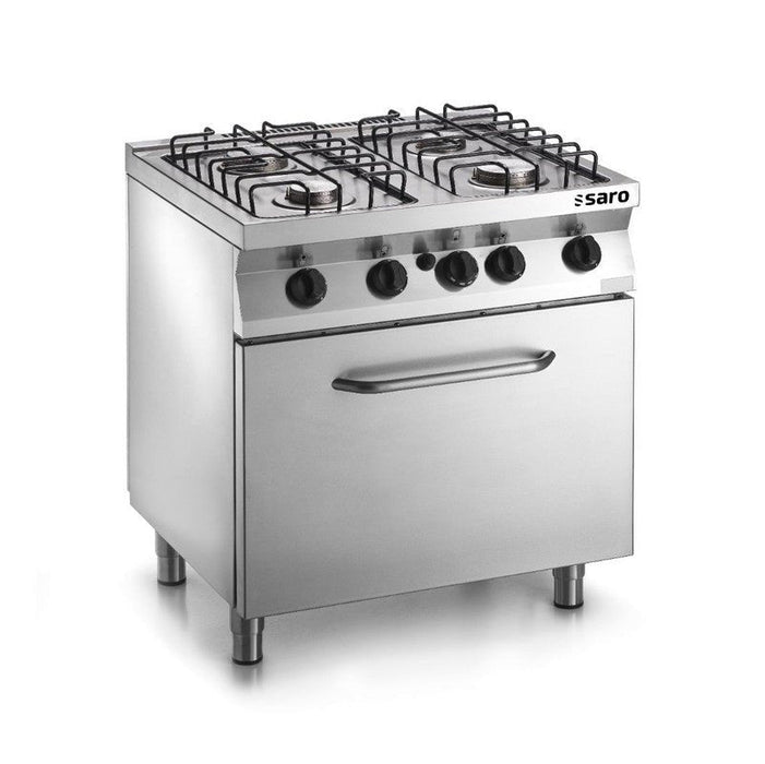 Saro - SARO Fast-Serie Gasherd, Gasbackofen Modell F7/FUG4LO - GastroDeals