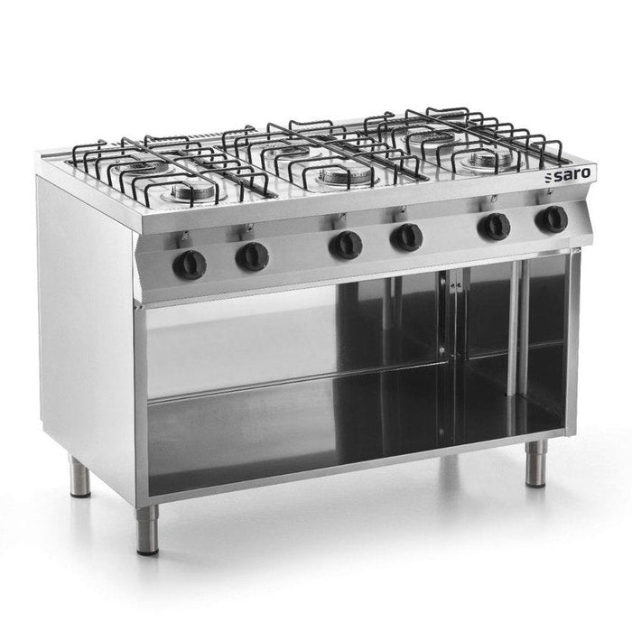 Saro - SARO Fast-Serie Gasherd Modell F7/FUG6BA - GastroDeals